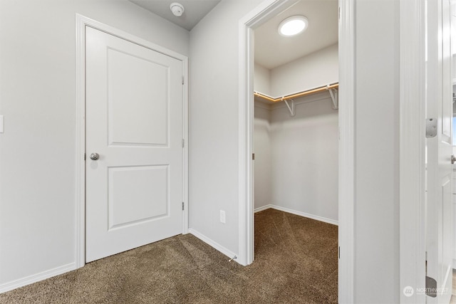 view of closet