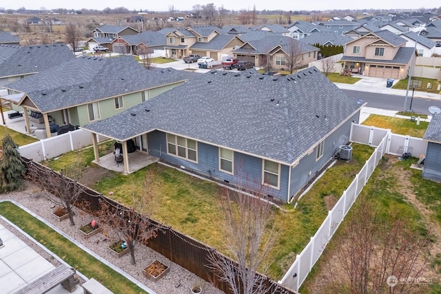 4719 Badger St, Moses Lake, WA 98837 - aerial perspective of suburban area