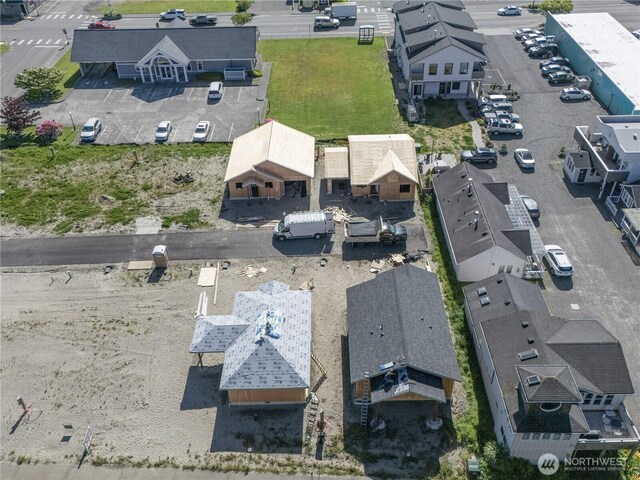 115 7th St SW, Long Beach, WA 98631 - aerial perspective of suburban area