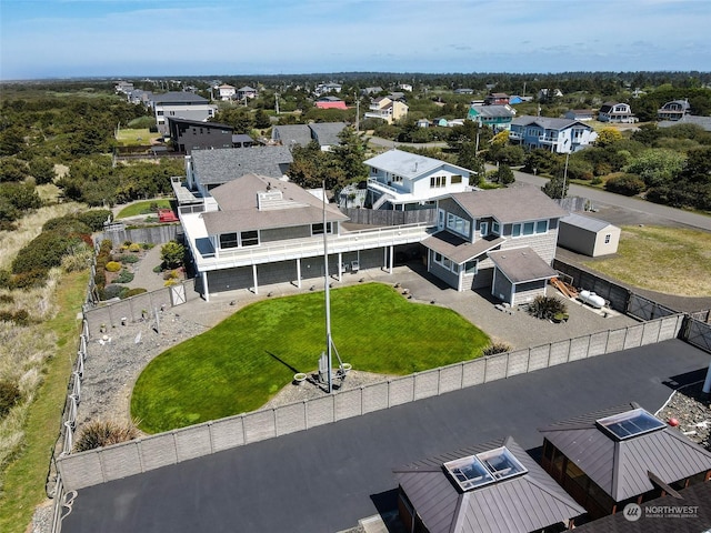 aerial view
