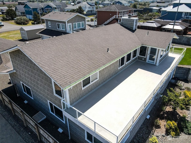 drone / aerial view