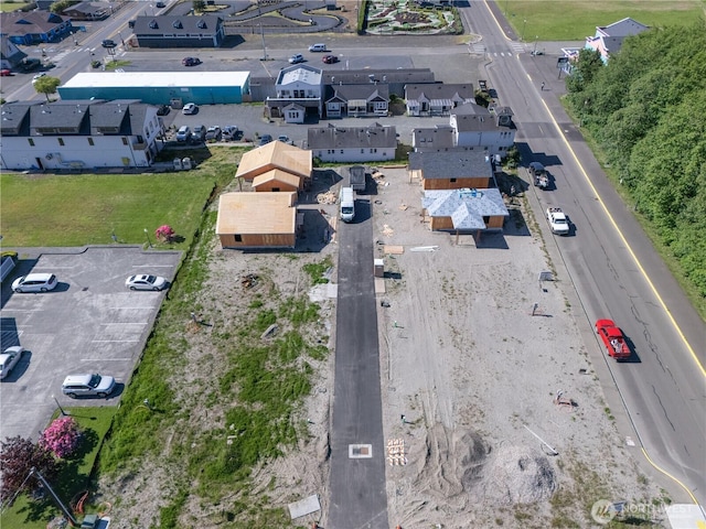 123 7th St SW, Long Beach, WA 98631 - aerial perspective of suburban area