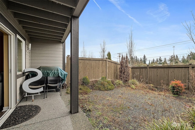 view of patio / terrace