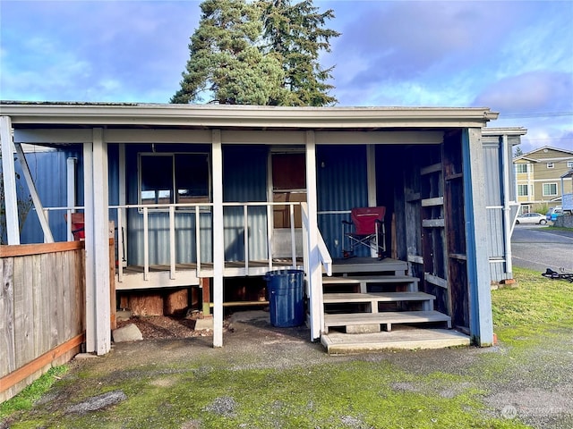 view of property entrance