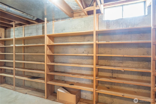 view of storage