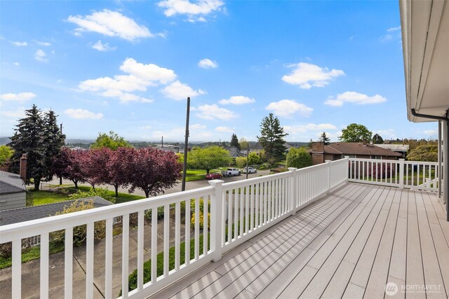view of deck