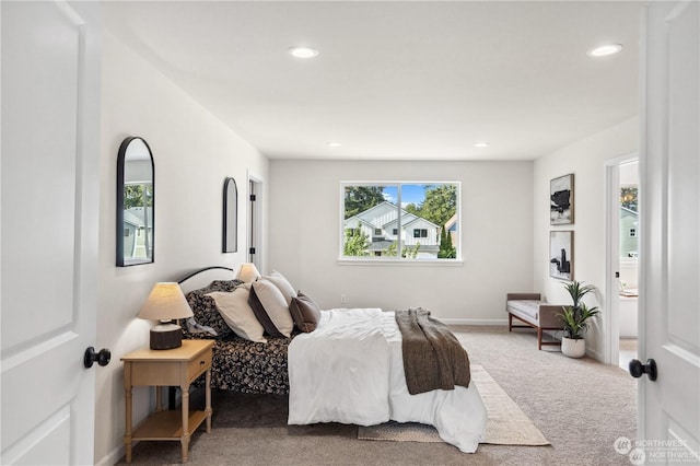 15507 65th Avenue Ct E, Puyallup, WA 98375 - carpeted bedroom with recessed lighting and baseboards