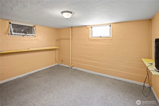 423 3rd Ave NE, Soap Lake, WA 98851 - below grade area with carpet and baseboards