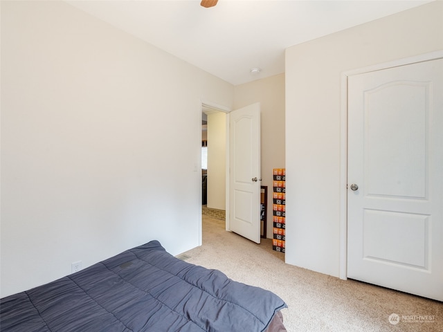 unfurnished bedroom featuring carpet floors