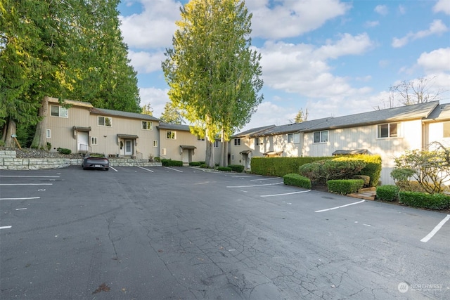 1305 W Clearbrook Unit 7, Bellingham, WA 98229 - uncovered parking lot with a residential view