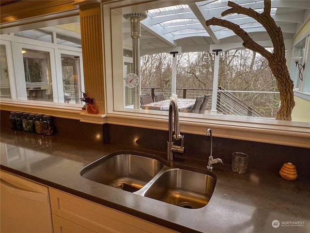 room details featuring dishwasher and sink