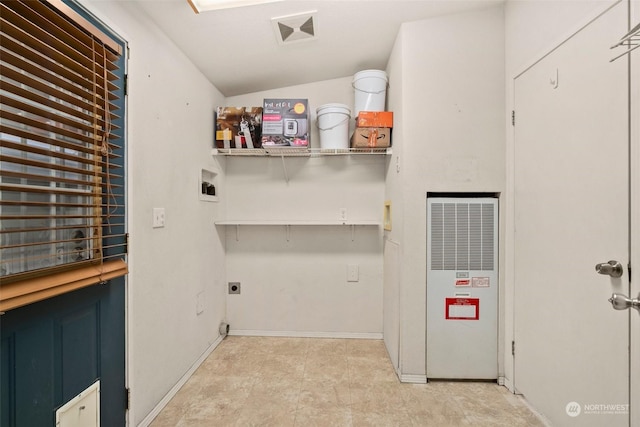 laundry area featuring hookup for a washing machine