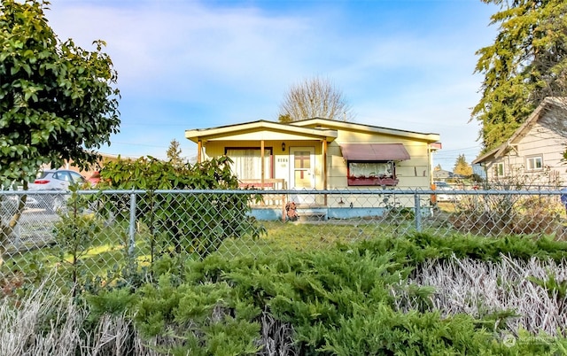 view of front of house