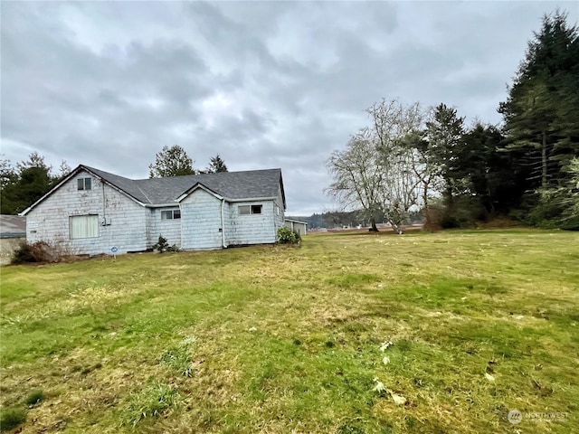 2978 Alexson Rd, North Cove, WA 98547 - view of side of home with a lawn