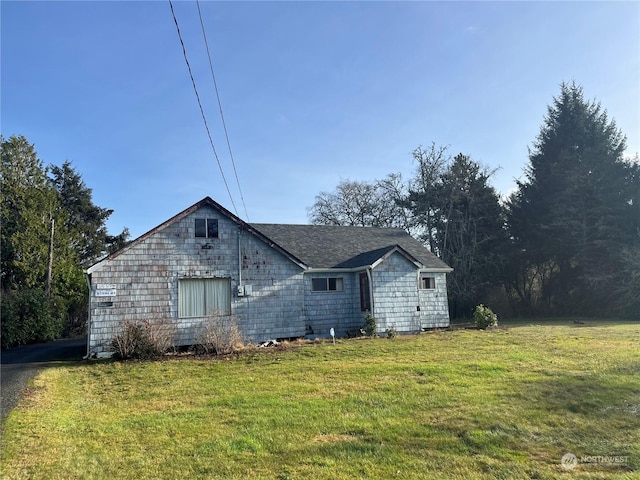 2978 Alexson Rd, North Cove, WA 98547 - view of front facade featuring a front lawn