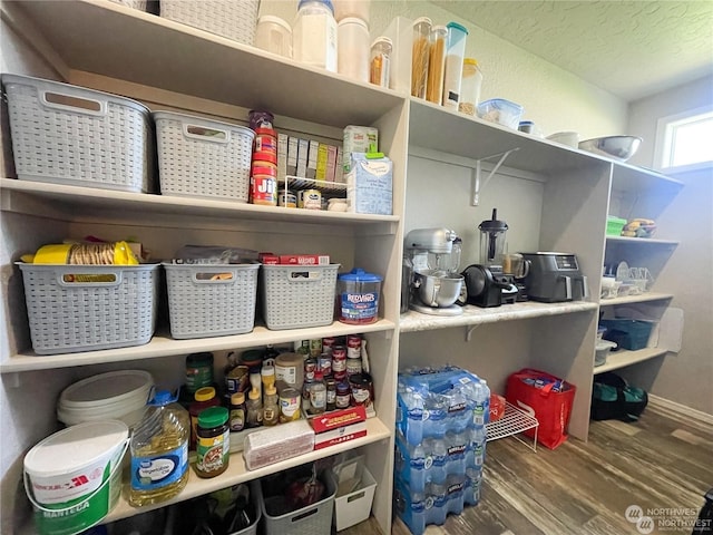 view of pantry