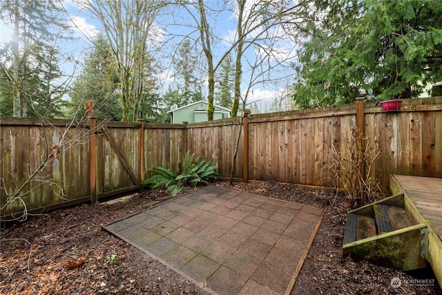 view of patio / terrace