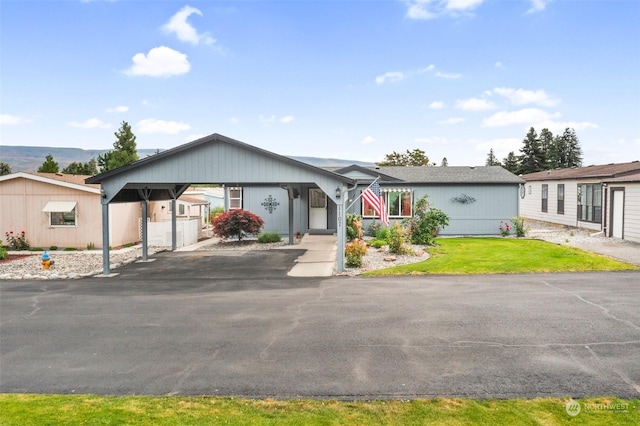 view of ranch-style home