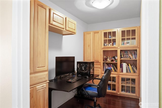 8516 196th St SW Unit 302, Edmonds, WA 98026 - office with dark wood-style flooring