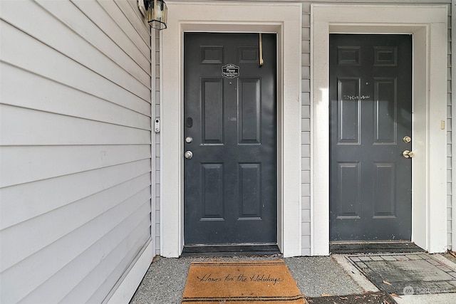 view of entrance to property