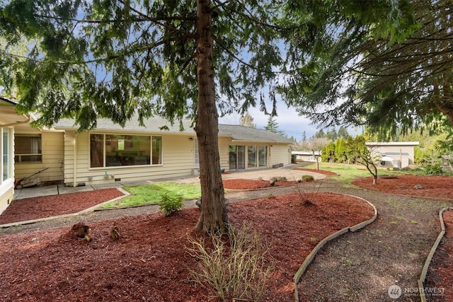 exterior space with a patio