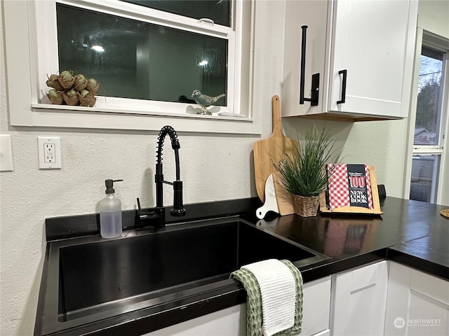 interior details with sink