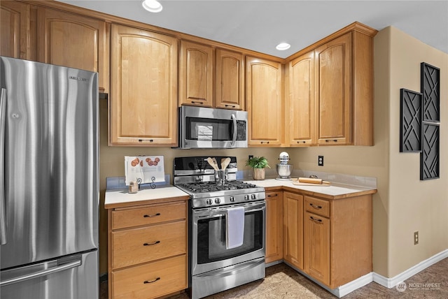 kitchen featuring stainless steel appliances