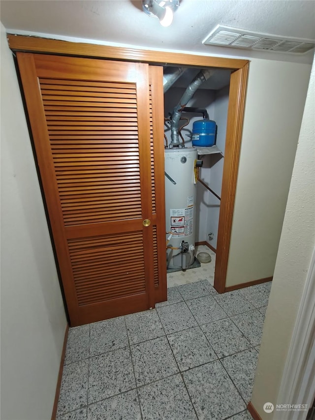 corridor with water heater