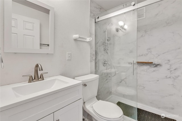 1675 S 57th St, Tacoma, WA 98408 - full bathroom with a marble finish shower and vanity