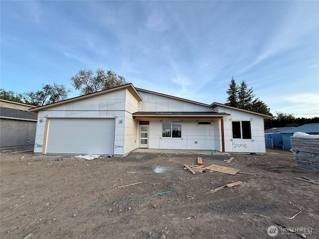 view of front of house featuring an attached garage