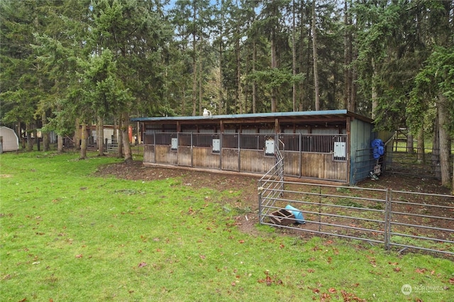 view of stable