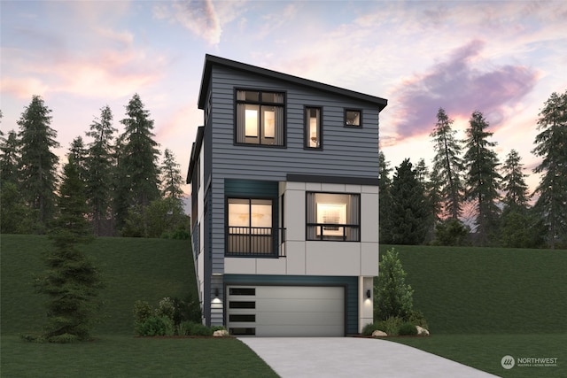 4021 Aberdeen Way NE, Renton, WA 98056 - modern home with a garage