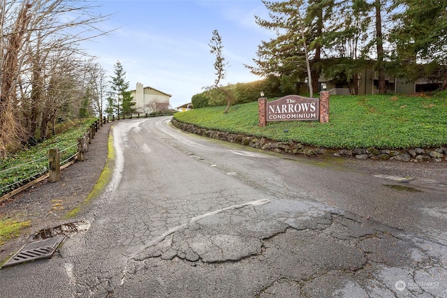 view of road