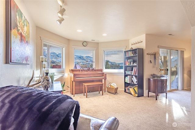 bedroom featuring carpet floors