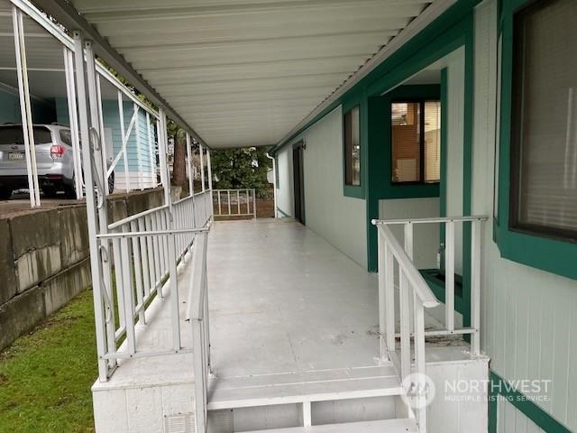 view of patio / terrace featuring a porch