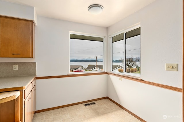 kitchen featuring tasteful backsplash