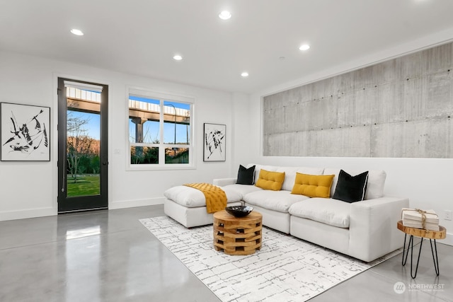 view of living room