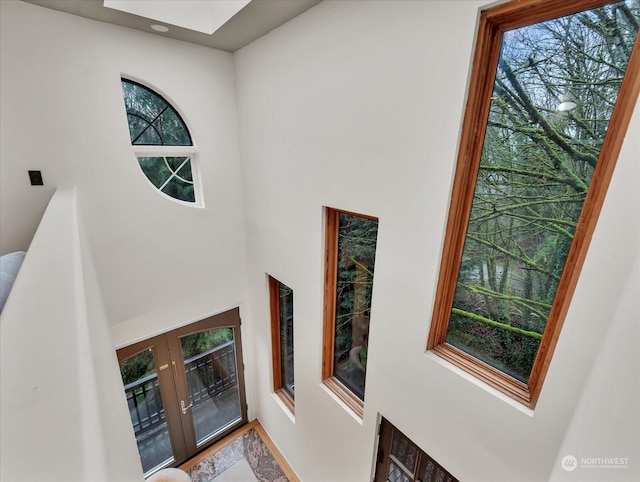 view of foyer entrance