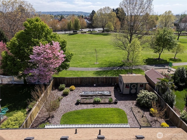 bird's eye view