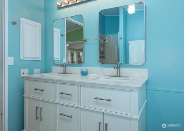 4495 Sequim Dungeness Way, Sequim, WA 98382 - bathroom featuring double vanity
