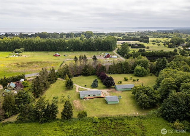 4495 Sequim Dungeness Way, Sequim, WA 98382 - aerial view of sparsely populated area with agricultural land