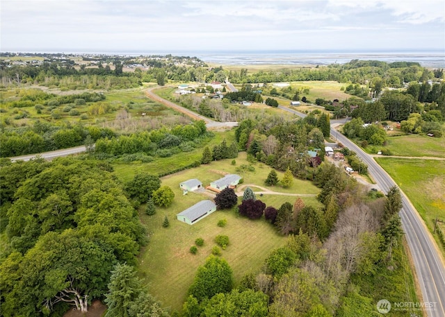 4495 Sequim Dungeness Way, Sequim, WA 98382 - aerial view of property's location featuring a large body of water