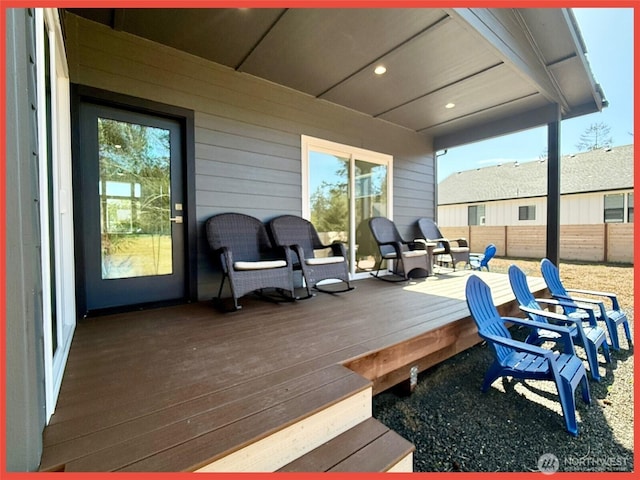 109 Sunrise Ave SE, Ocean Shores, WA 98569 - view of deck