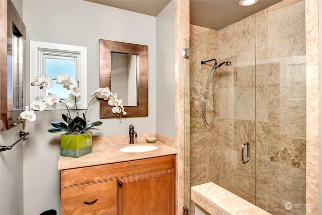 2031 42nd Ave E, Seattle, WA 98112 - bathroom with a stall shower and vanity