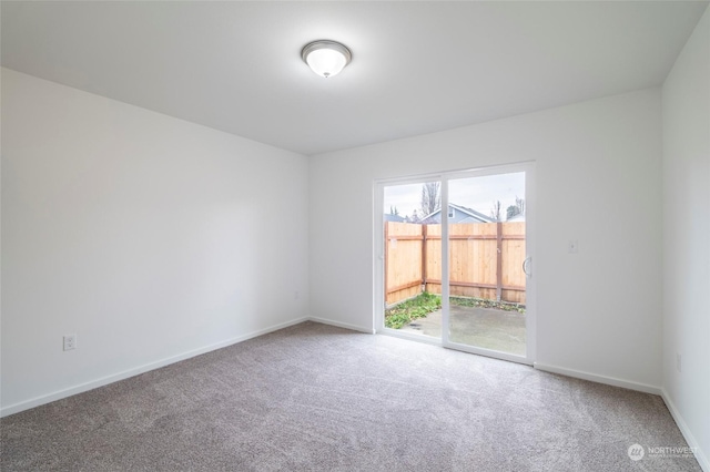 243 23rd Ave Unit 1-9, Longview, WA 98632 - carpeted empty room with baseboards