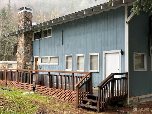 view of rear view of house