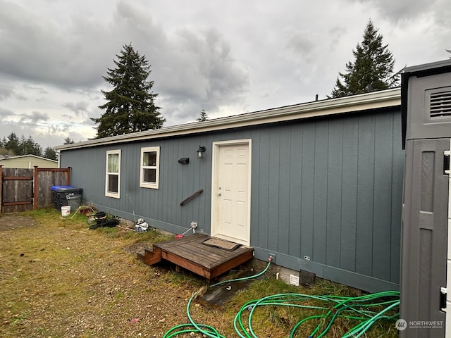 view of rear view of house