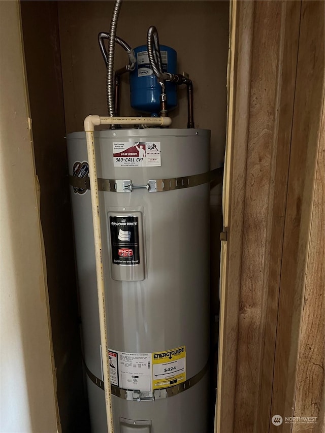 utilities with strapped water heater