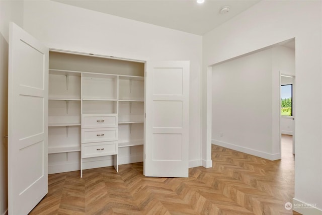 view of closet