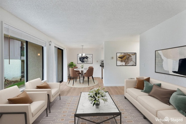 15749 NE 18th St Unit B8, Bellevue, WA 98008 - living area with wood finished floors and a textured ceiling